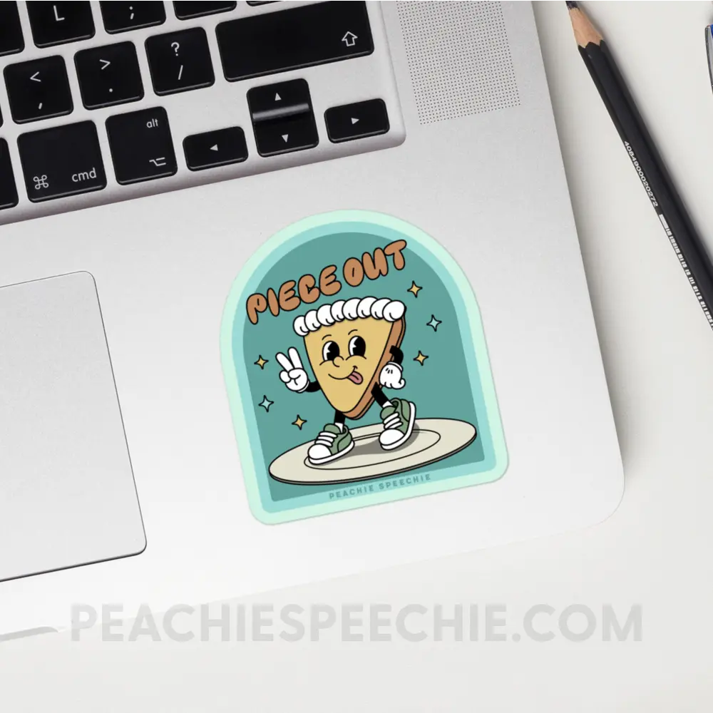 Piece Out Sticker - peachiespeechie.com