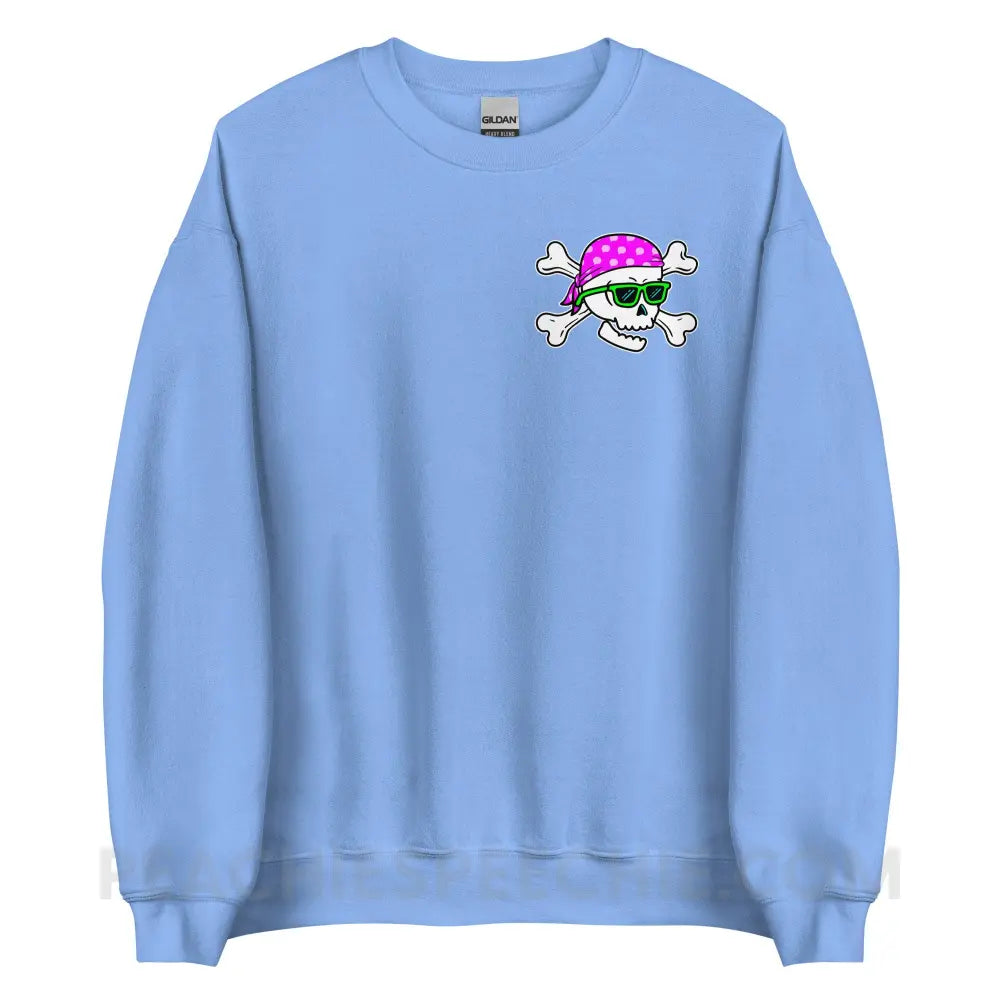 Pirate’s Life For Me Classic Sweatshirt - Carolina Blue / S - peachiespeechie.com