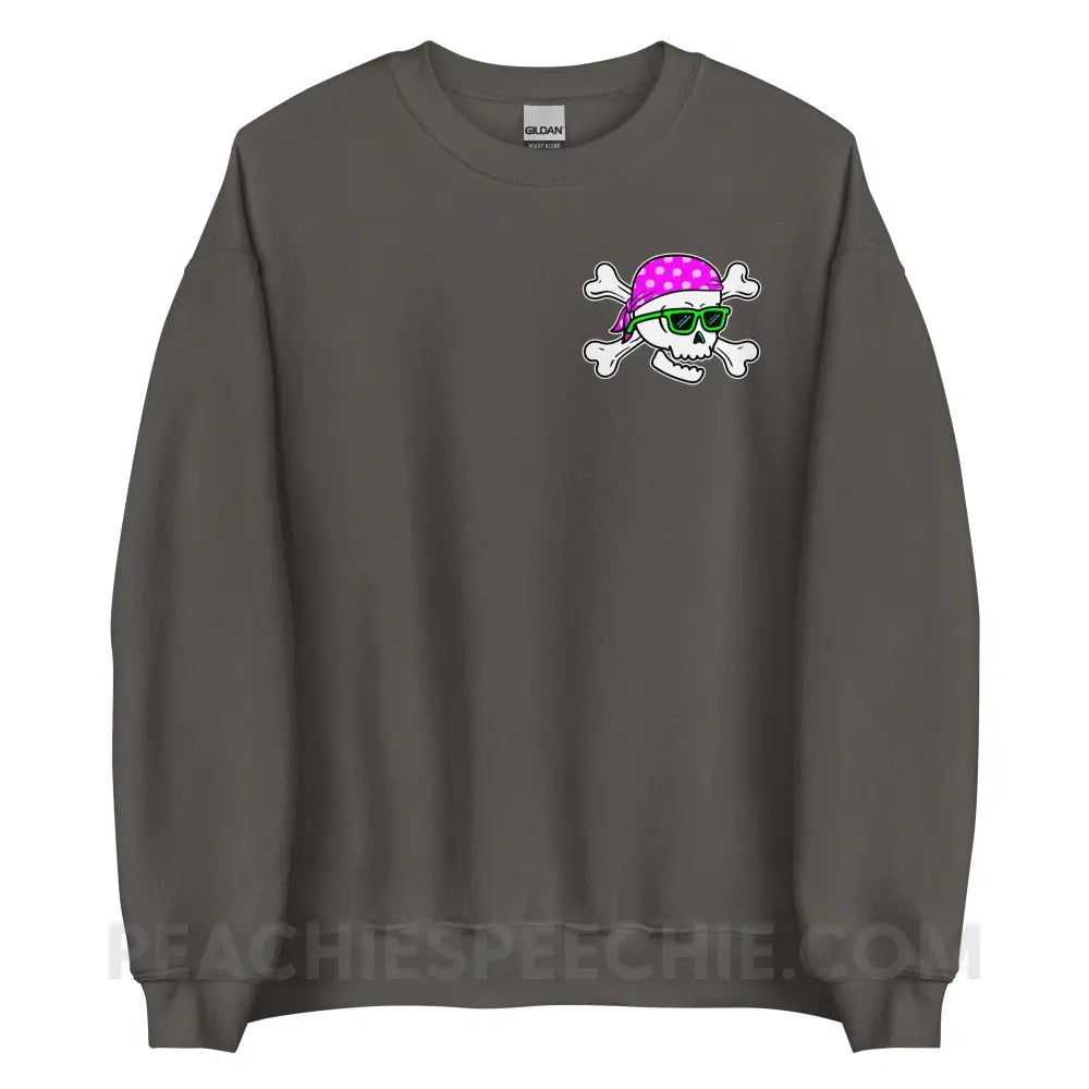 Pirate’s Life For Me Classic Sweatshirt - Charcoal / S - peachiespeechie.com