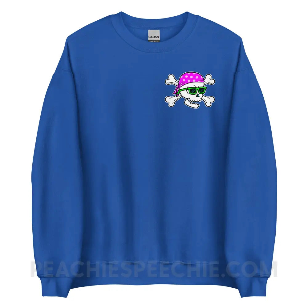 Pirate’s Life For Me Classic Sweatshirt - Royal / S - peachiespeechie.com