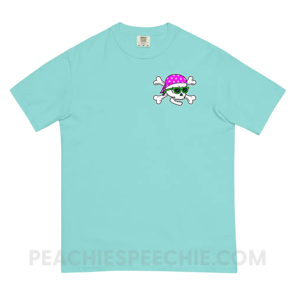 Pirate’s Life For Me Comfort Colors Tee Lagoon Blue / S peachiespeechie.com