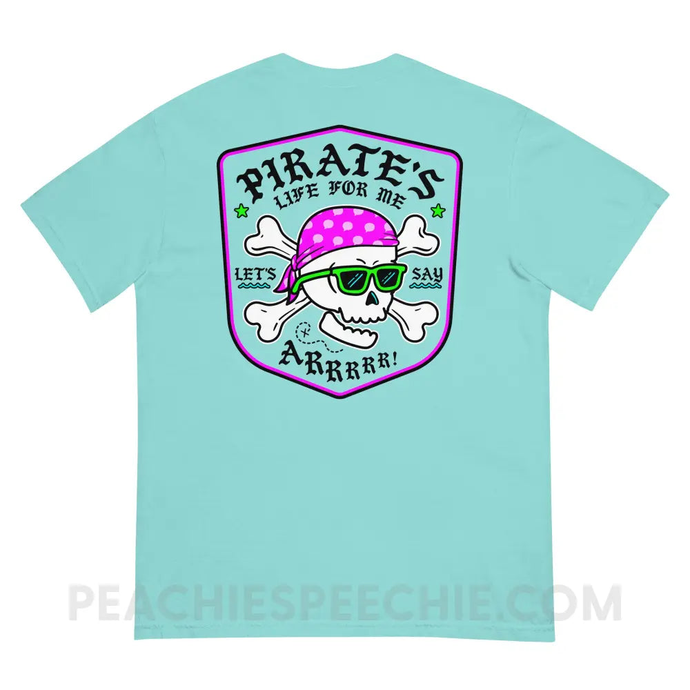 Pirate’s Life For Me Comfort Colors Tee peachiespeechie.com