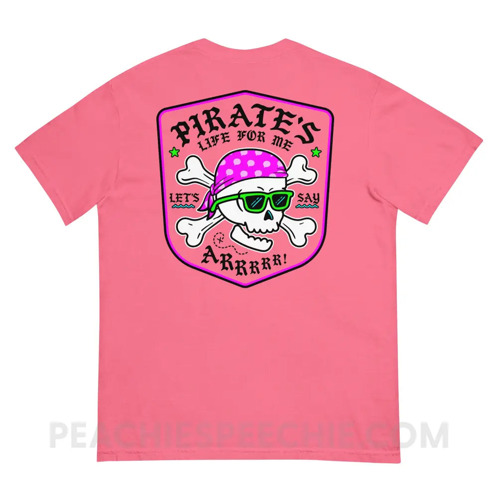 Pirate’s Life For Me Comfort Colors Tee peachiespeechie.com