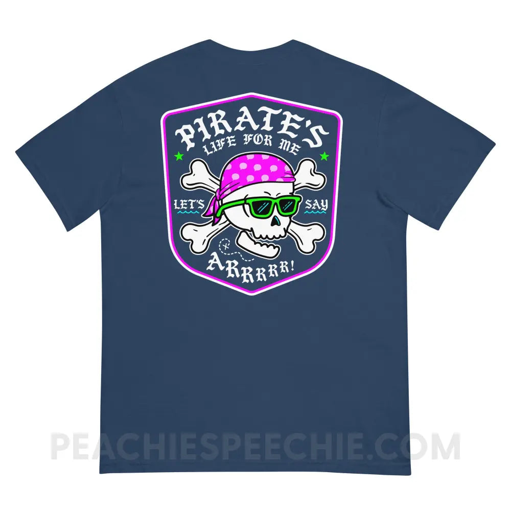 Pirate’s Life For Me Comfort Colors Tee peachiespeechie.com