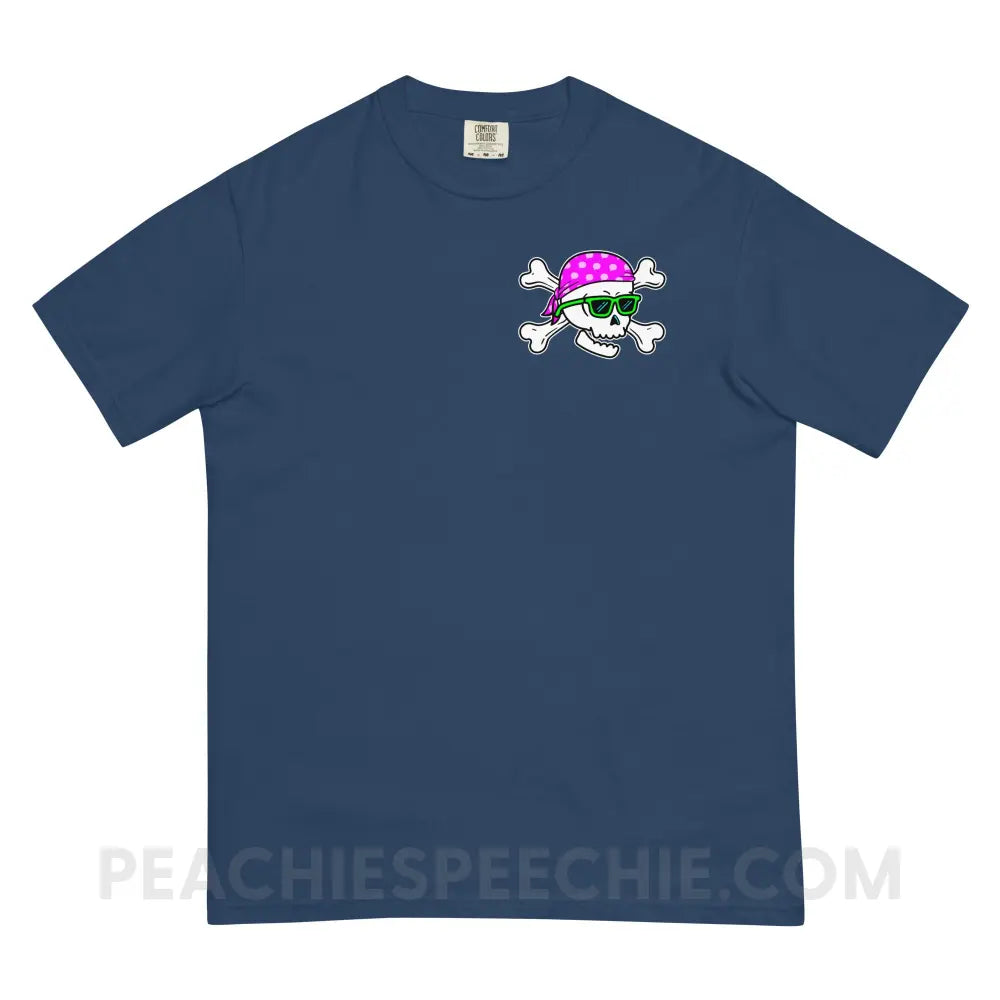 Pirate’s Life For Me Comfort Colors Tee True Navy / S peachiespeechie.com