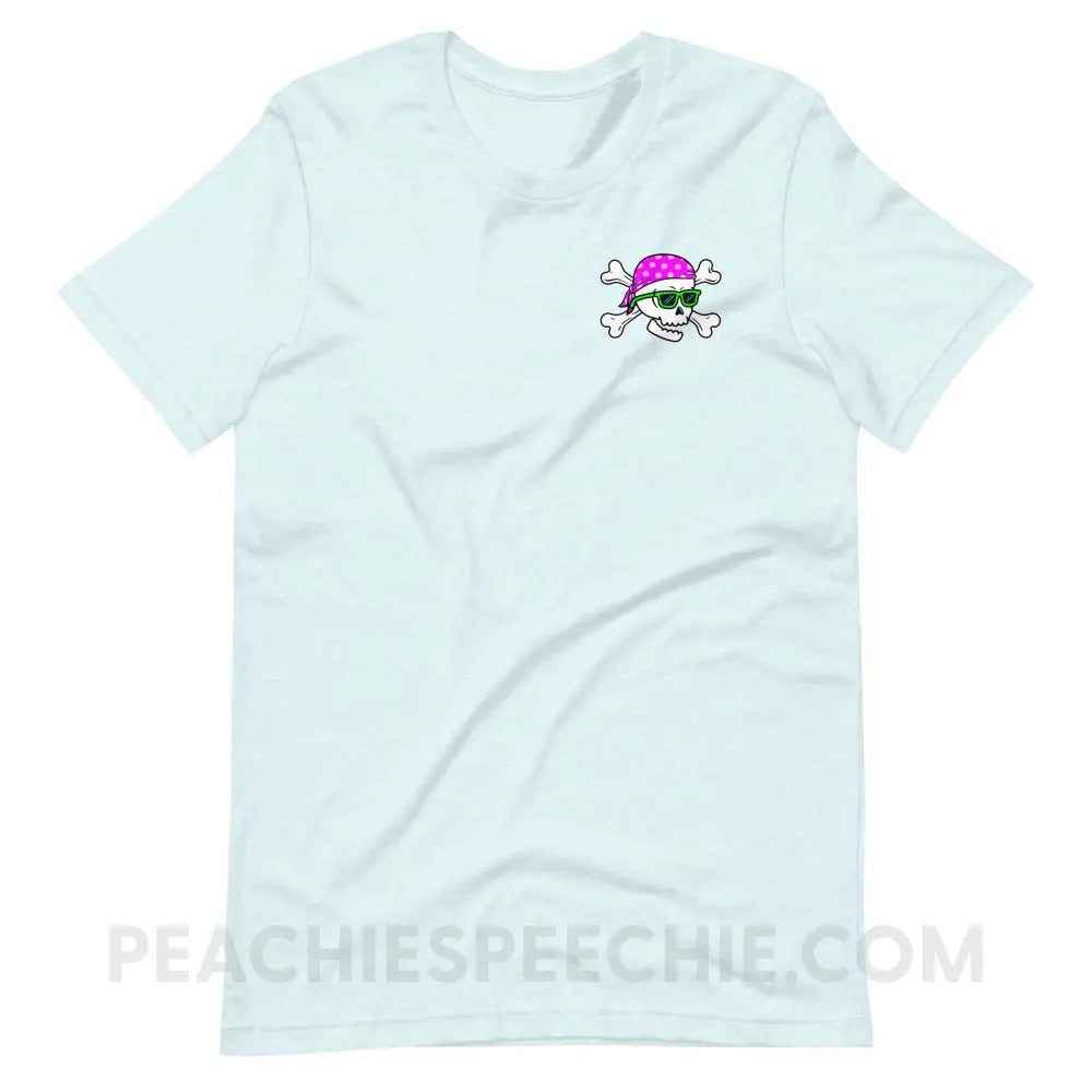 Pirate’s Life For Me Premium Soft Tee Heather Ice Blue / XS peachiespeechie.com