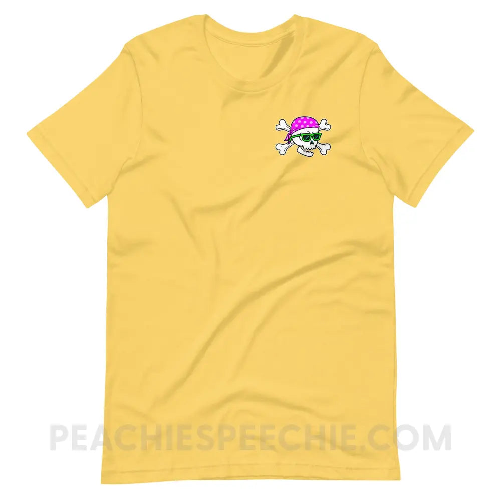 Pirate’s Life For Me Premium Soft Tee Yellow / S peachiespeechie.com