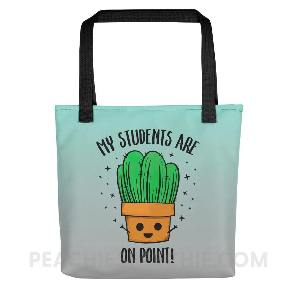 On Point Tote Bag - Black - Bags peachiespeechie.com