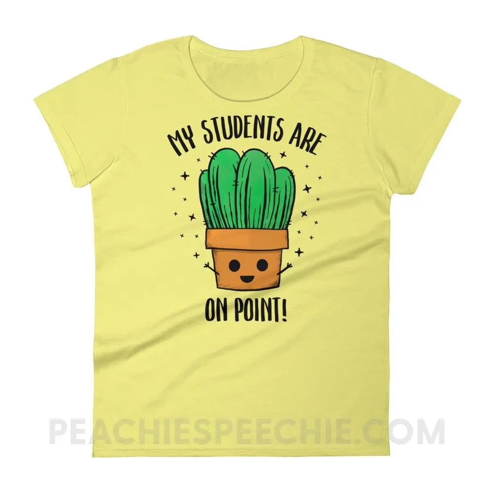 On Point Women’s Trendy Tee - T-Shirts & Tops peachiespeechie.com
