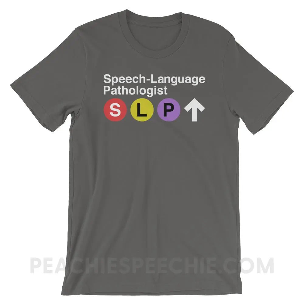 NYC SLP Premium Soft Tee - Asphalt / S - T-Shirts & Tops peachiespeechie.com