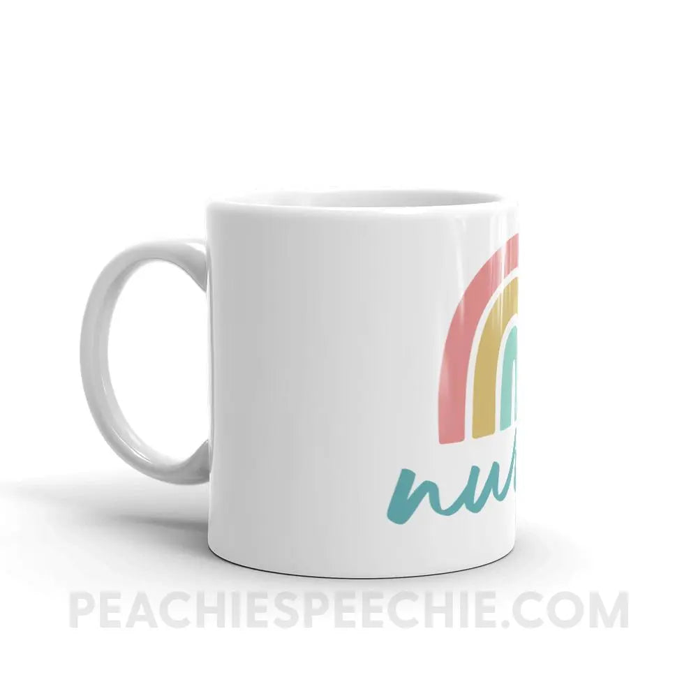 Rainbow Nurse Coffee Mug - peachiespeechie.com