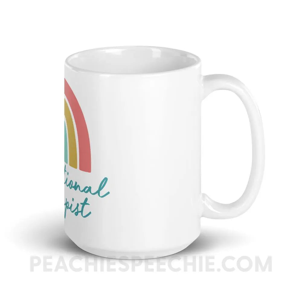 Rainbow Occupational Therapist Coffee Mug - 15oz - Mugs peachiespeechie.com