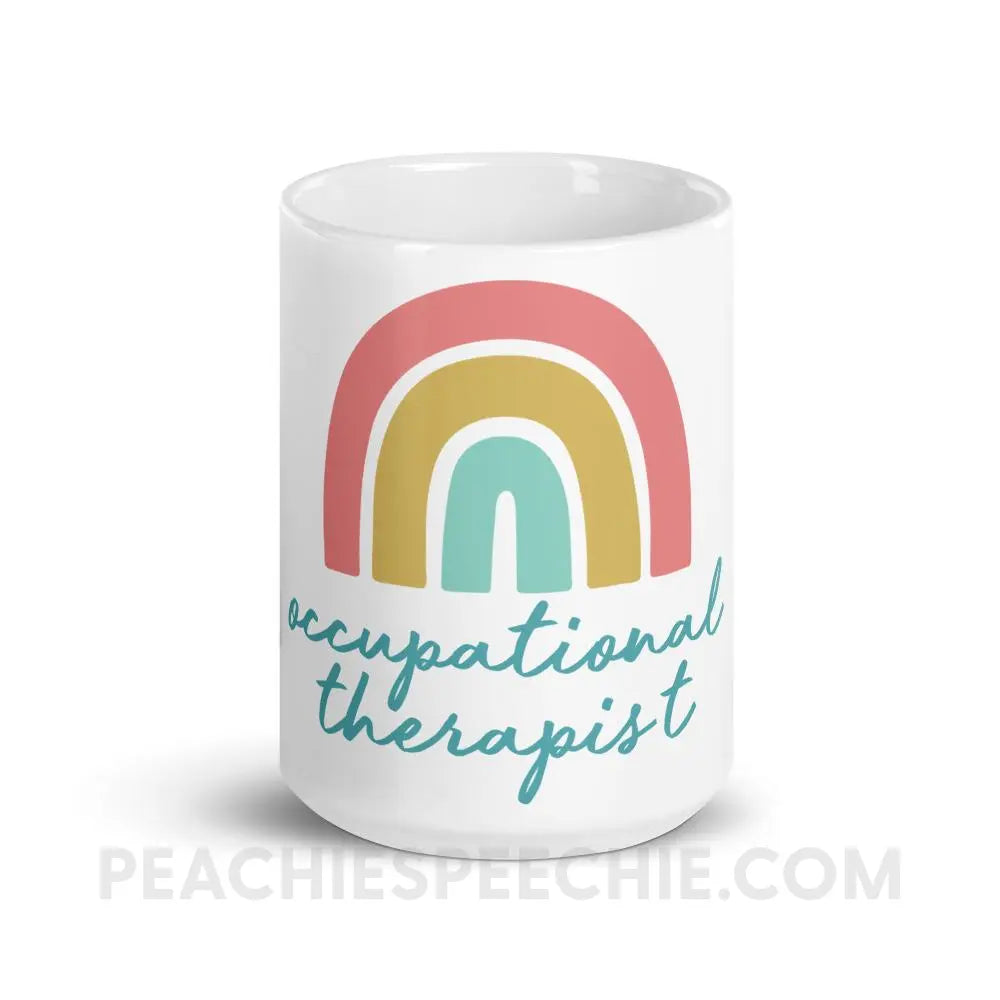 Rainbow Occupational Therapist Coffee Mug - Mugs peachiespeechie.com