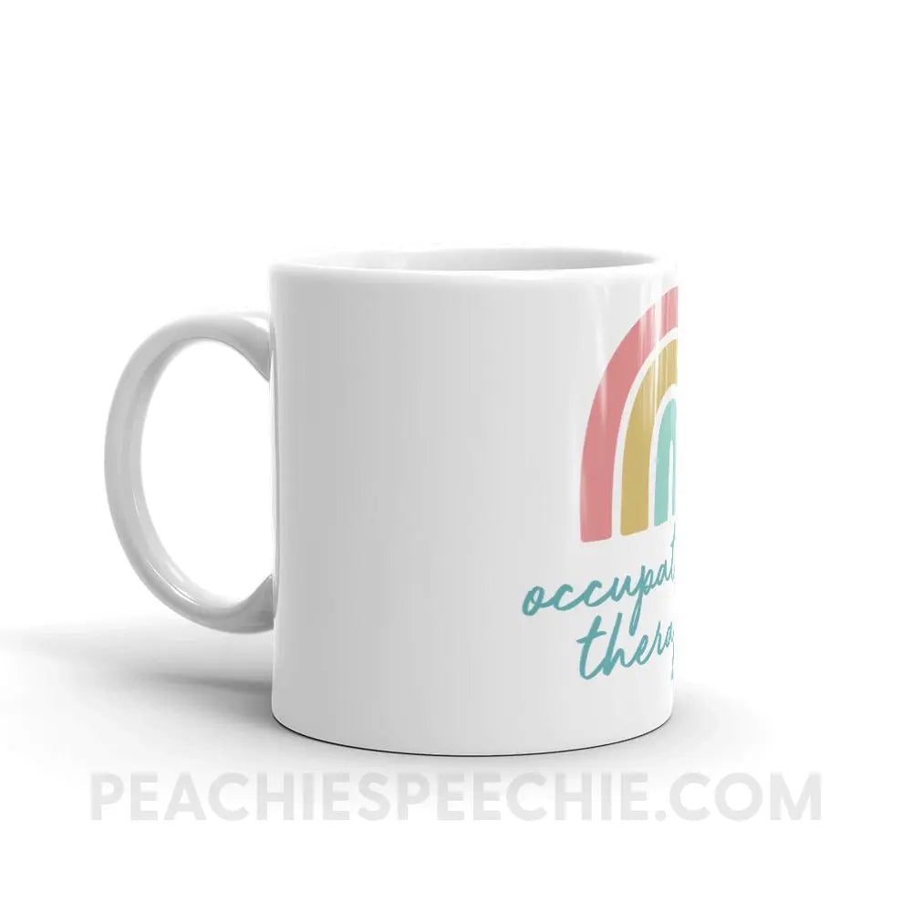 Rainbow Occupational Therapist Coffee Mug - Mugs peachiespeechie.com