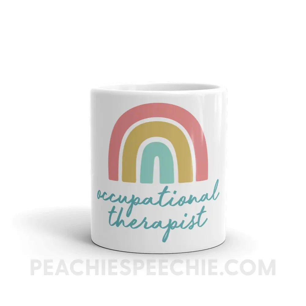 Rainbow Occupational Therapist Coffee Mug - Mugs peachiespeechie.com