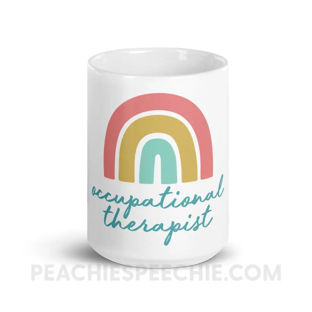 Rainbow Occupational Therapist Coffee Mug - Mugs peachiespeechie.com