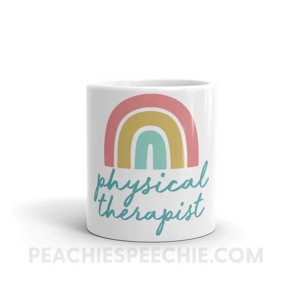 Rainbow Physical Therapist Coffee Mug - Mugs peachiespeechie.com