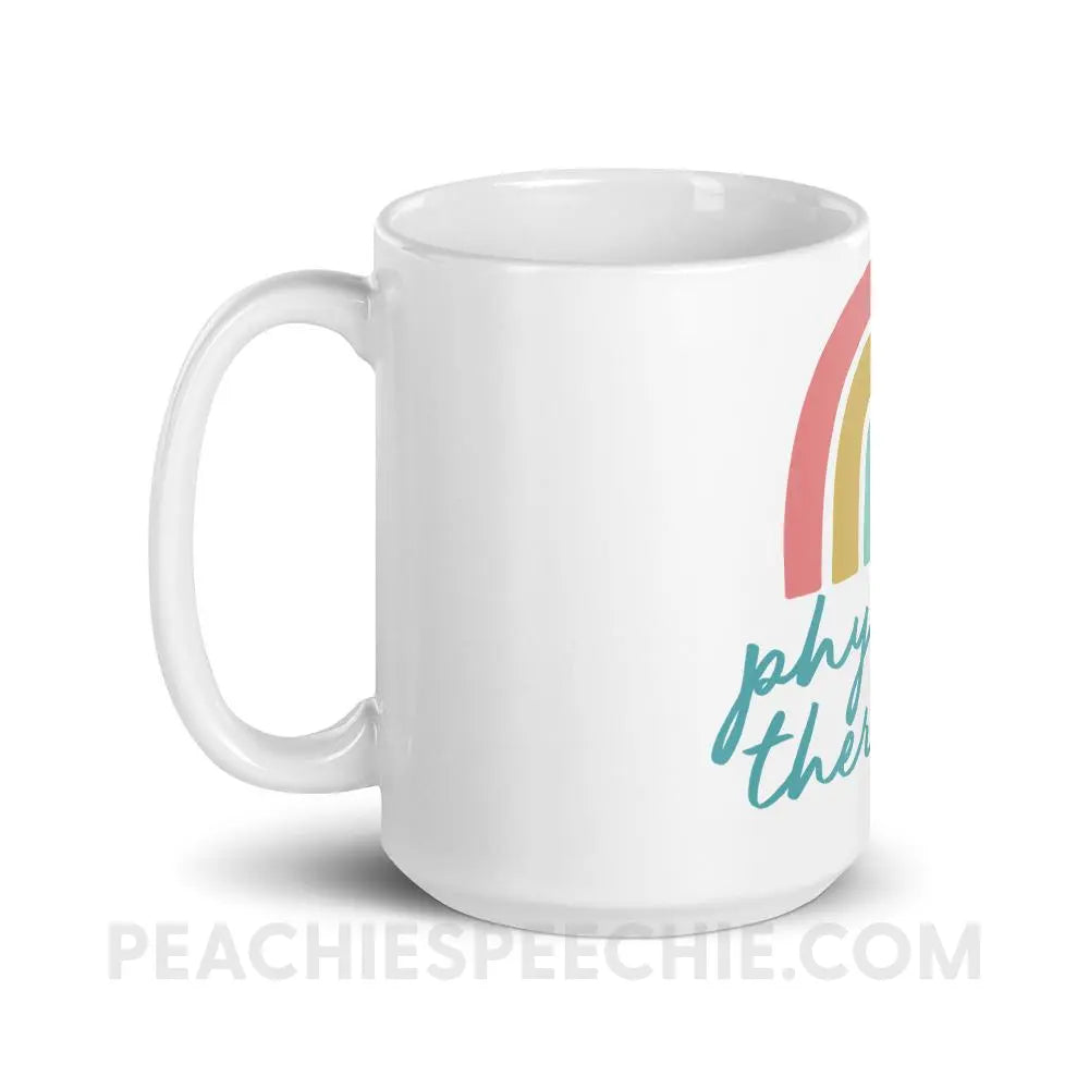 Rainbow Physical Therapist Coffee Mug - Mugs peachiespeechie.com
