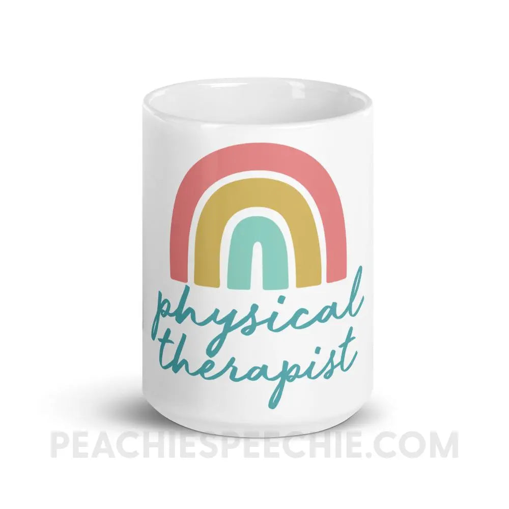Rainbow Physical Therapist Coffee Mug - Mugs peachiespeechie.com