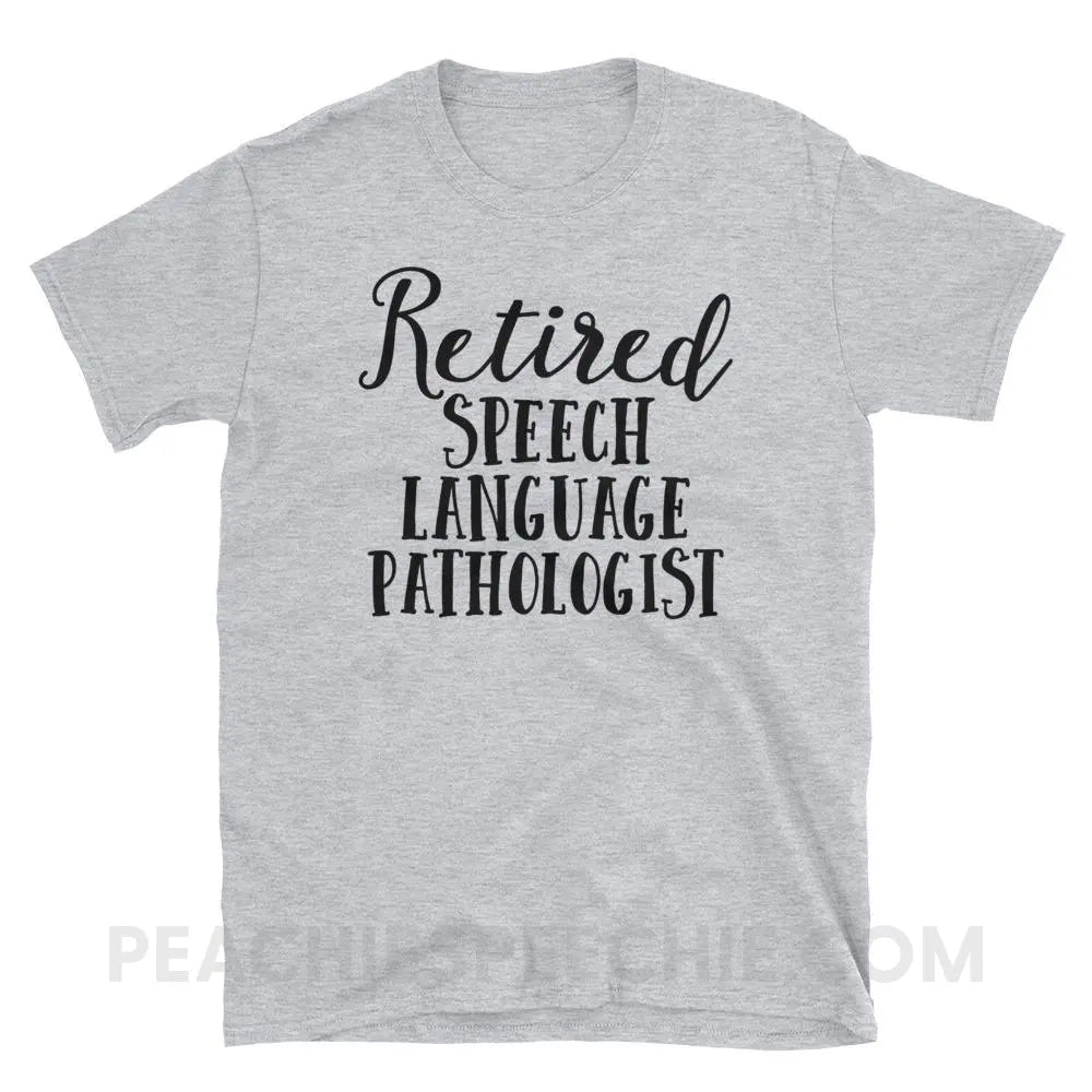 Retired SLP Classic Tee - Sport Grey / S - T-Shirts & Tops peachiespeechie.com