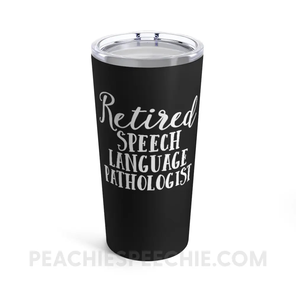 Retired SLP Tumbler - Mug peachiespeechie.com