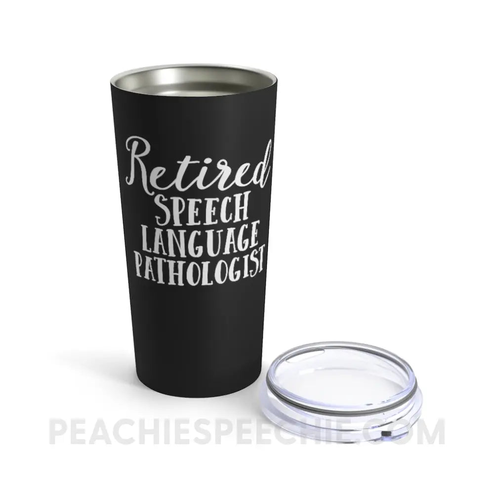 Retired SLP Tumbler - Mug peachiespeechie.com