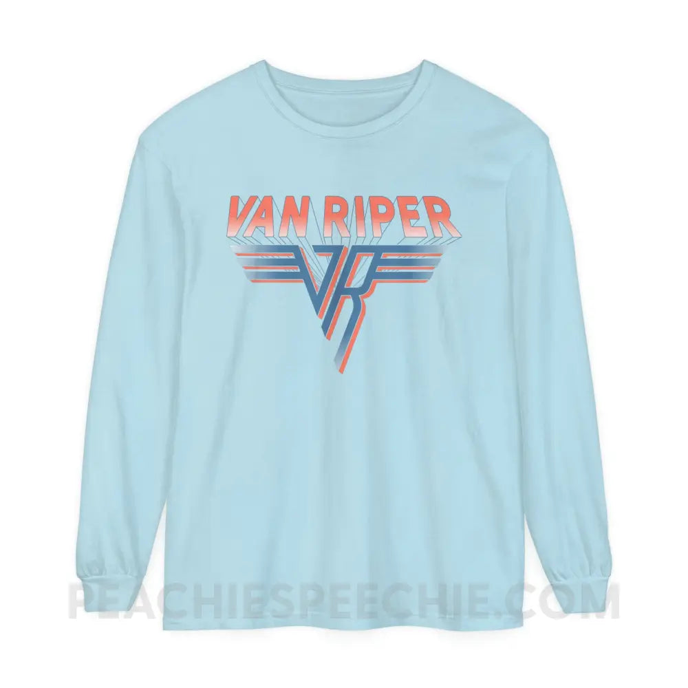 Van Riper Comfort Colors Long Sleeve - Chambray / S - Long-sleeve peachiespeechie.com