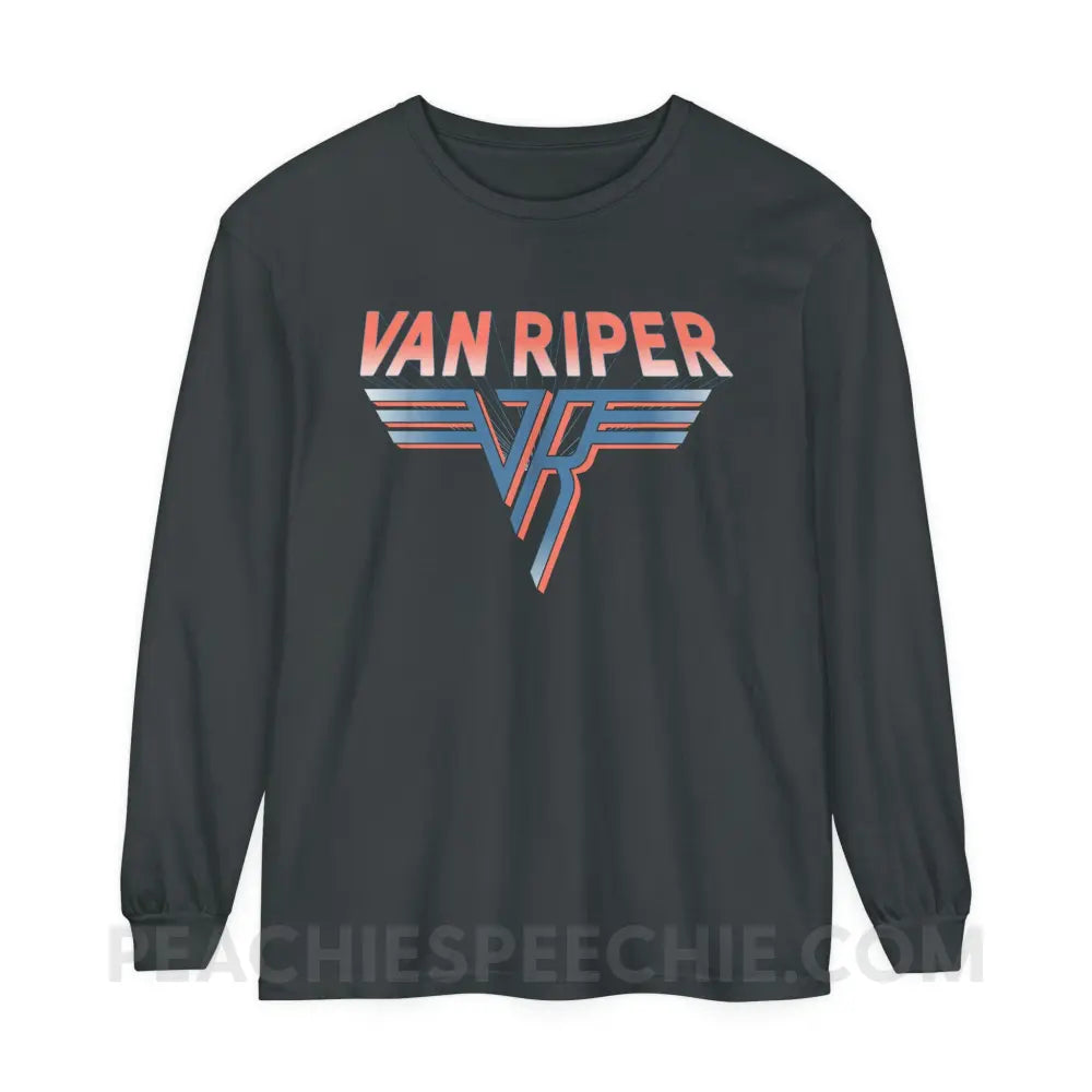 Van Riper Comfort Colors Long Sleeve - Graphite / S - Long-sleeve peachiespeechie.com