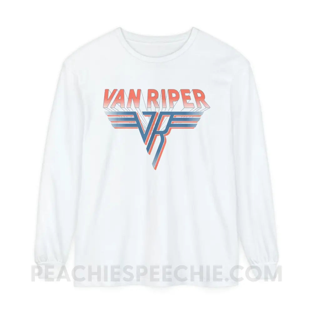 Van Riper Comfort Colors Long Sleeve - White / 3XL - Long-sleeve peachiespeechie.com