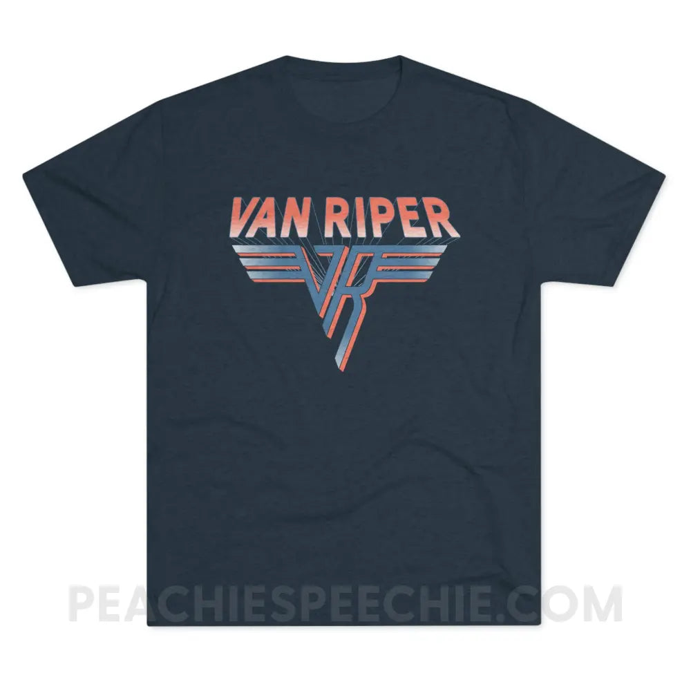 Van Riper Vintage Tri-Blend - Navy / S - T-Shirt peachiespeechie.com