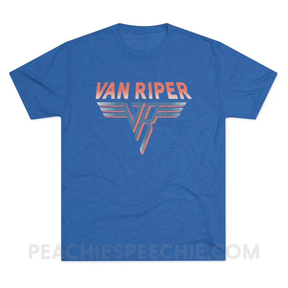 Van Riper Vintage Tri-Blend - Royal / S - T-Shirt peachiespeechie.com