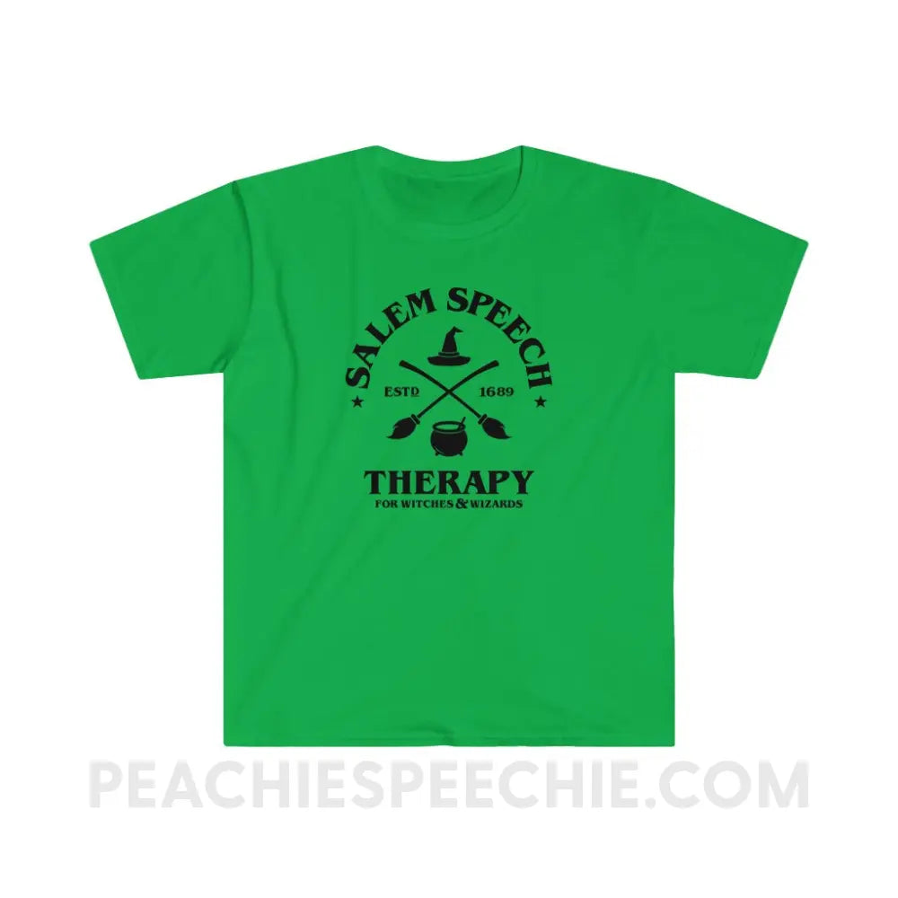 Salem Speech For Witches & Wizards Classic Tee - Irish Green / S - T-Shirt peachiespeechie.com