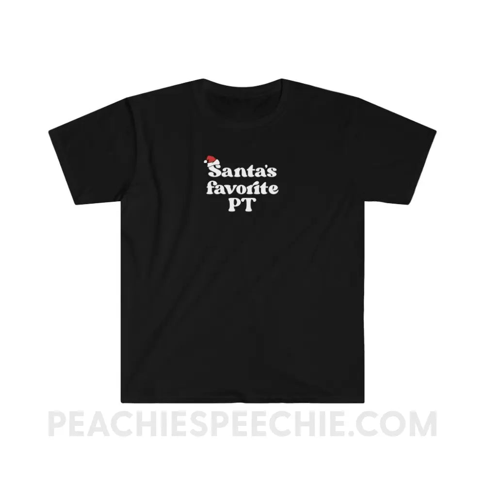 Santa’s Favorite PT Classic Tee - Black / S - T-Shirt peachiespeechie.com