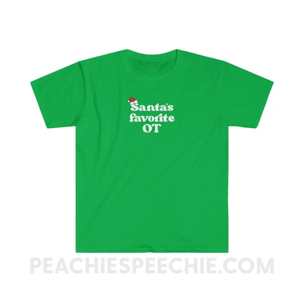 Santa’s Favorite OT Classic Tee - Irish Green / S - T-Shirt peachiespeechie.com