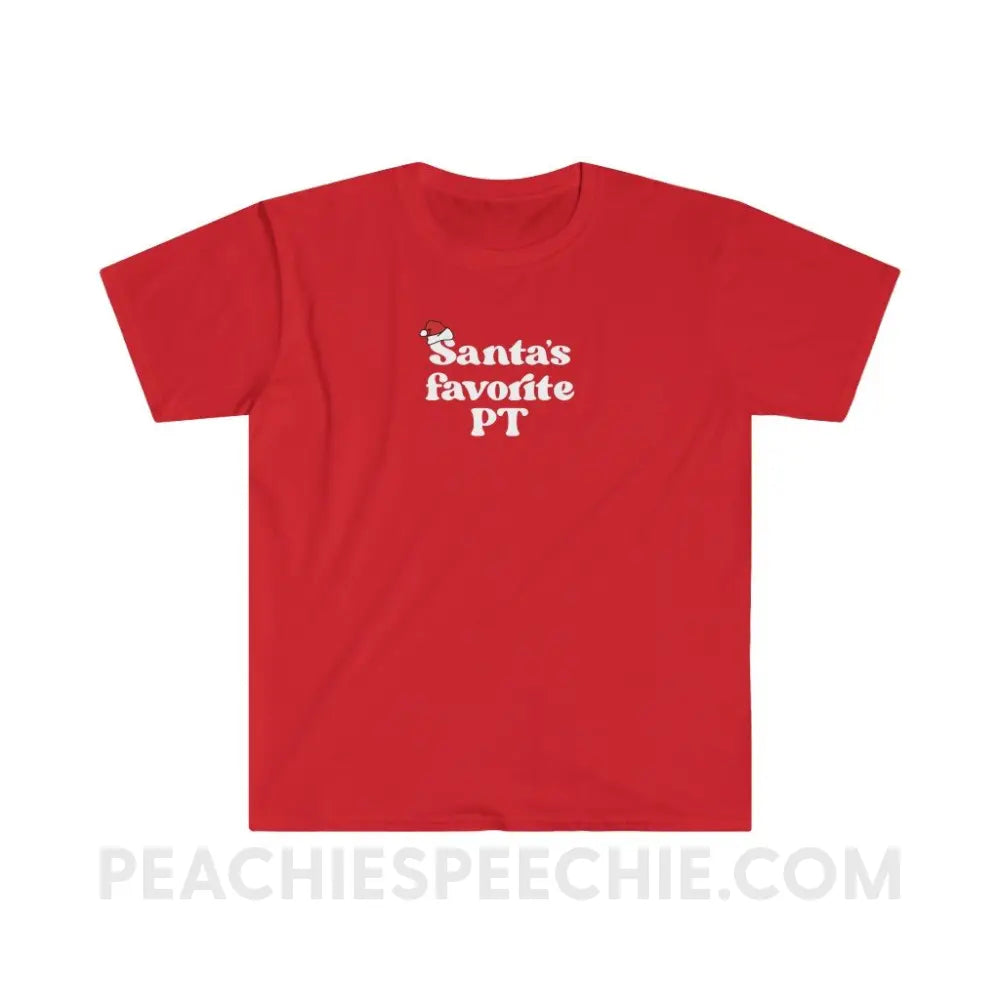 Santa’s Favorite PT Classic Tee - Red / S - T-Shirt peachiespeechie.com