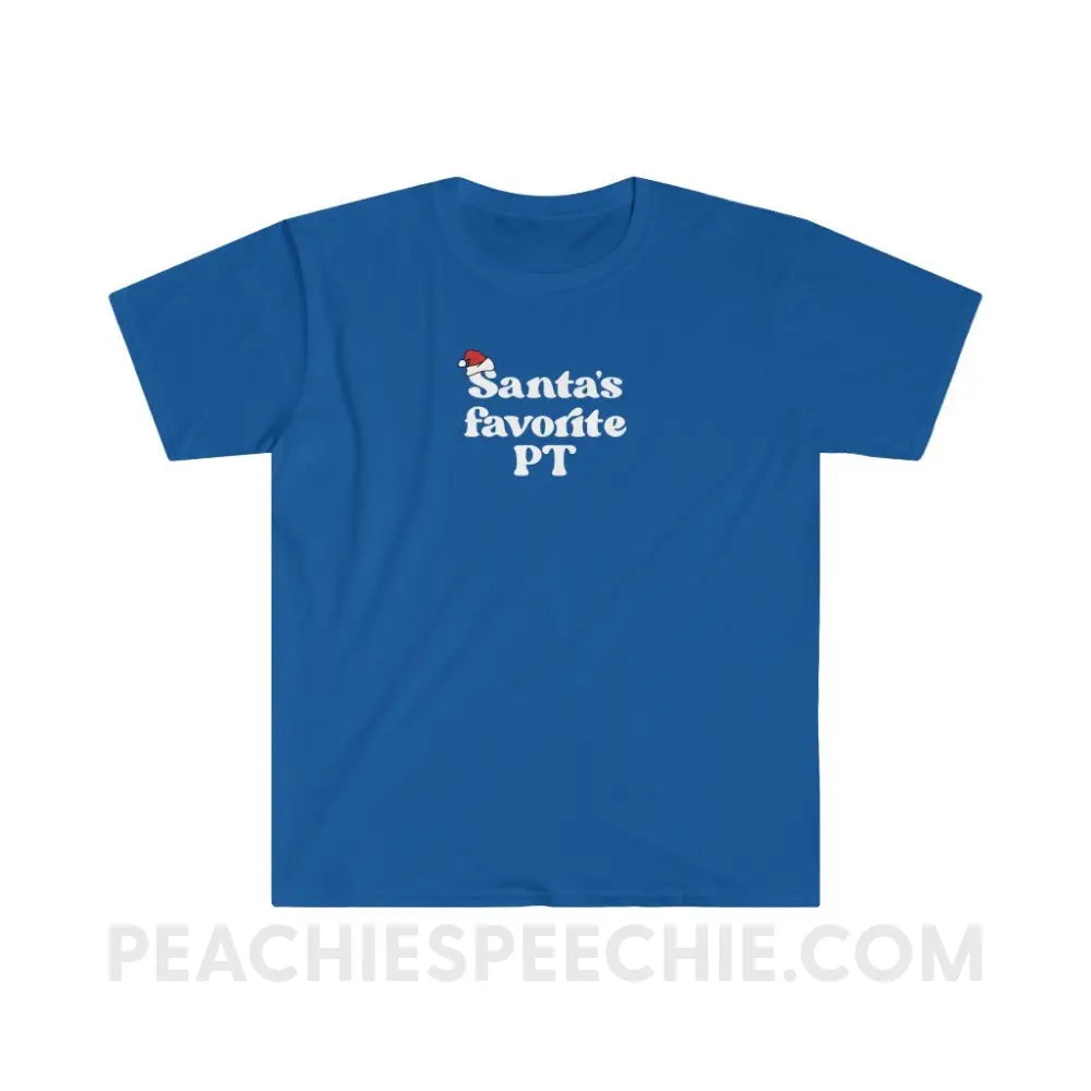 Santa’s Favorite PT Classic Tee - Royal / S - T-Shirt peachiespeechie.com