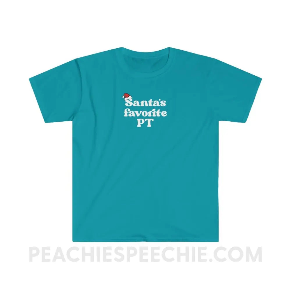 Santa’s Favorite PT Classic Tee - Tropical Blue / S - T-Shirt peachiespeechie.com