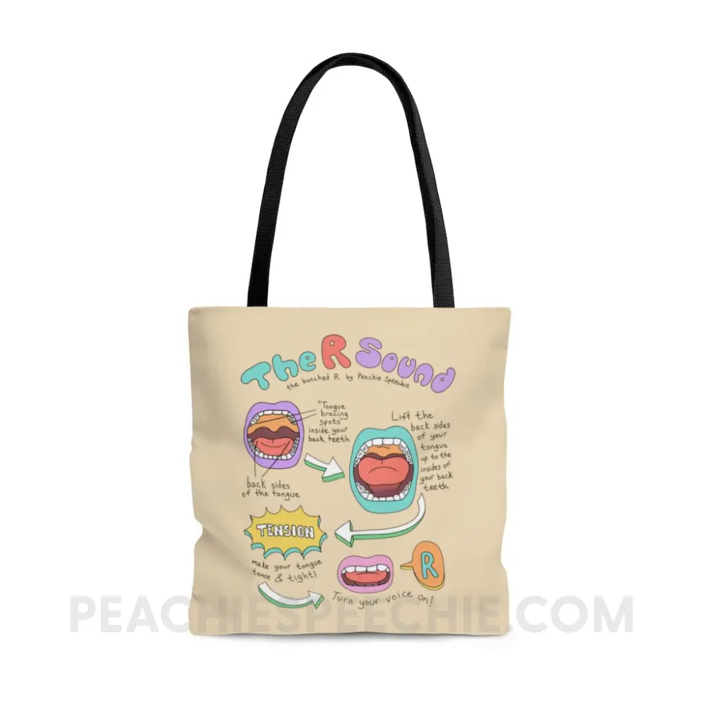 How To Say The Bunched & Retroflex R Sound Everyday Tote - Bags peachiespeechie.com