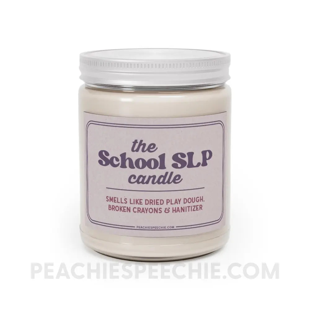 The School SLP Candle - Comfort Spice - Home Decor peachiespeechie.com
