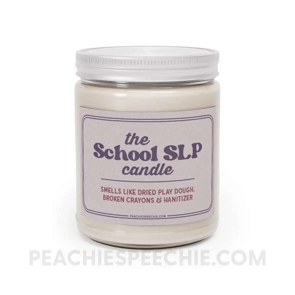 The School SLP Candle - Comfort Spice - Home Decor peachiespeechie.com