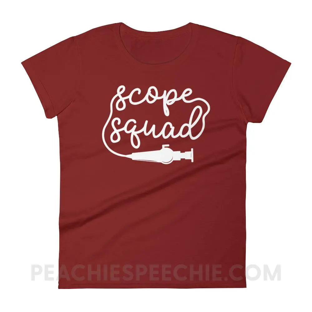 Scope Squad Women’s Trendy Tee - T-Shirts & Tops peachiespeechie.com