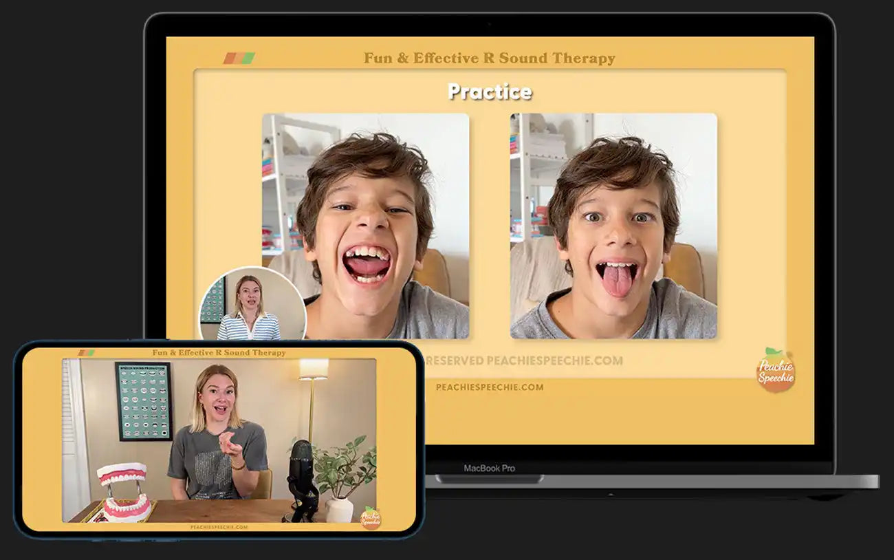 Screenshots of a video call or virtual meeting interface showing playful facial expressions.