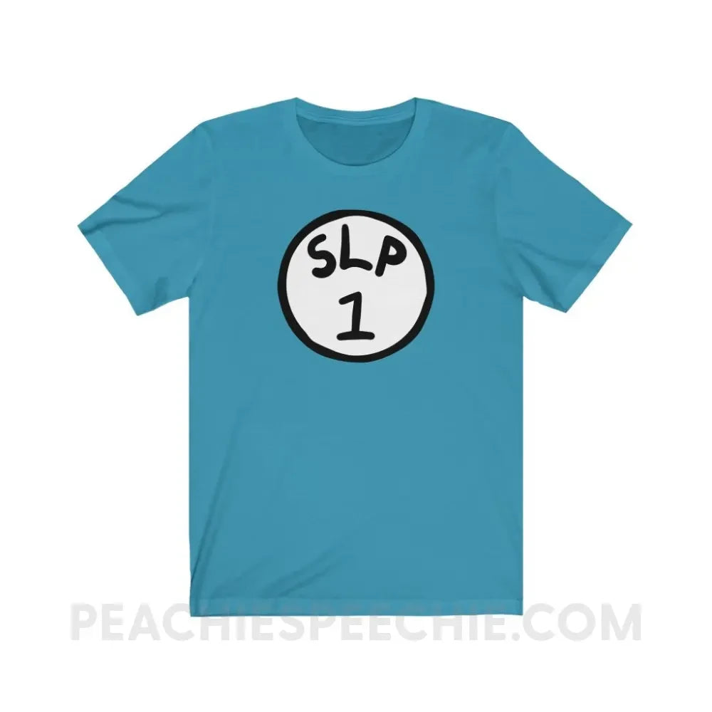 SLP 1 Premium Soft Tee - Aqua / XS - T-Shirt peachiespeechie.com