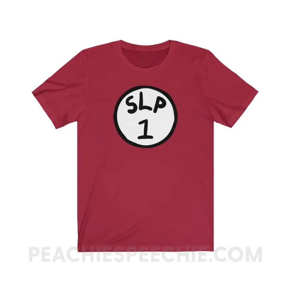SLP 1 Premium Soft Tee - Canvas Red / XS - T-Shirt peachiespeechie.com