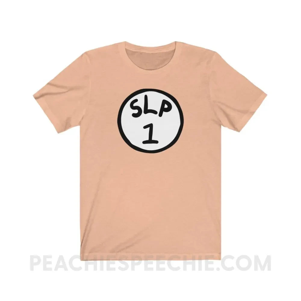 SLP 1 Premium Soft Tee - Heather Peach / XS - T-Shirt peachiespeechie.com