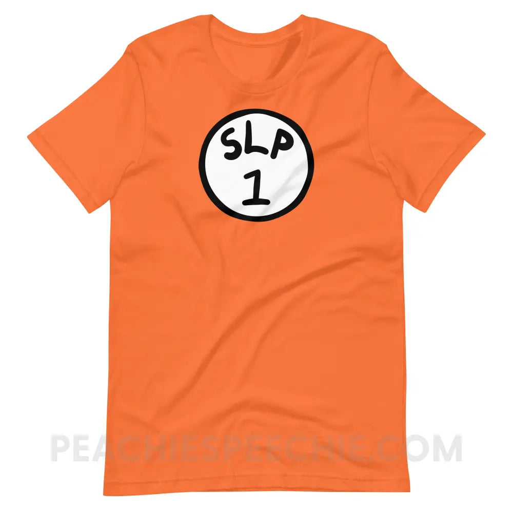 SLP 1 Premium Soft Tee - Orange / XS - T-Shirt peachiespeechie.com