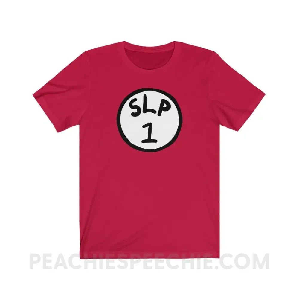 SLP 1 Premium Soft Tee - Red / XS - T-Shirt peachiespeechie.com