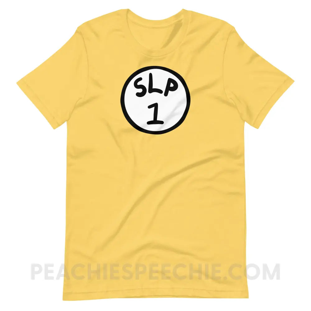 SLP 1 Premium Soft Tee - Yellow / S - T-Shirt peachiespeechie.com