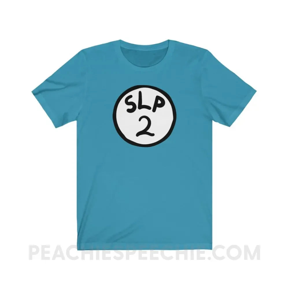 SLP 2 Premium Soft Tee - Aqua / XS - T-Shirt peachiespeechie.com