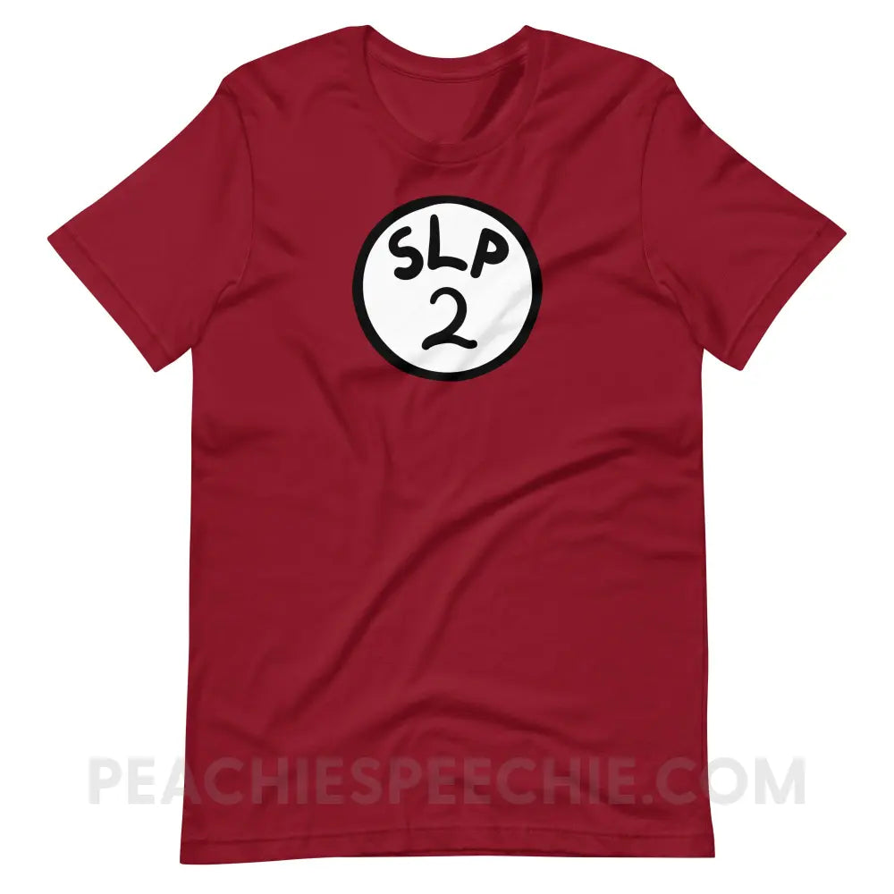 SLP 2 Premium Soft Tee - Cardinal / XS - T-Shirt peachiespeechie.com